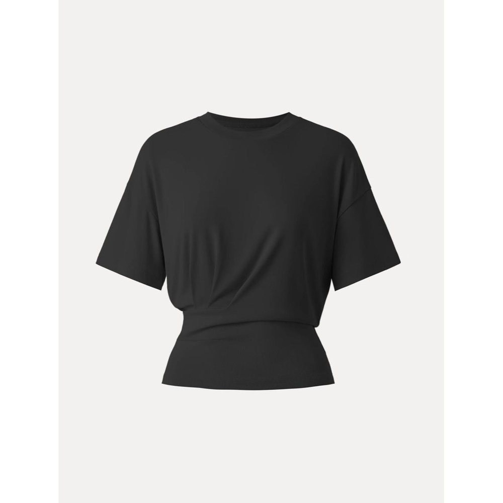 OGL Crewneck Short Sleeve Tucked Tee black size M